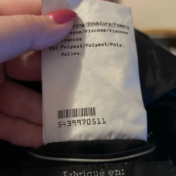 Bugatti Men's Black Jacket 40R - Picture 9 of 9